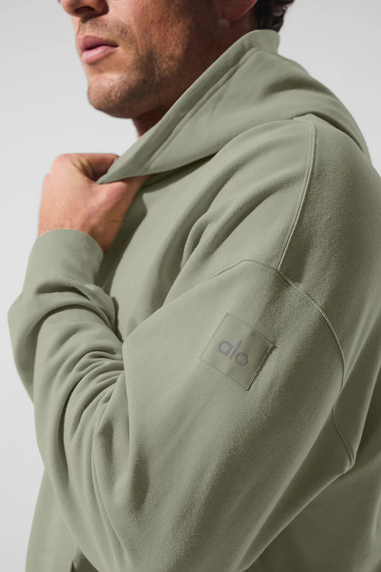 Sudadera con capucha Double Take - Piedra caliza