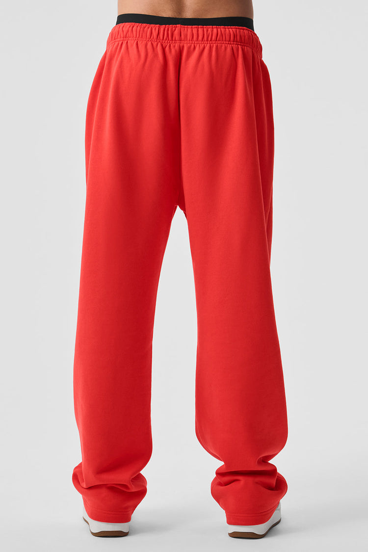 Pantalón deportivo recto Accolade - Verano al rojo vivo