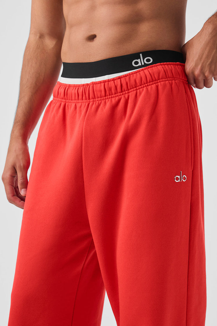 Pantalón deportivo recto Accolade - Verano al rojo vivo