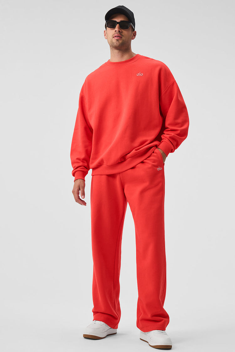 Pantalón deportivo recto Accolade - Verano al rojo vivo