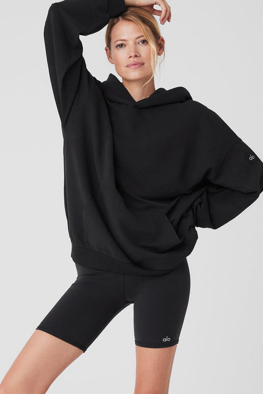 Sudadera con capucha Double Take - Gris jaspeado atlético