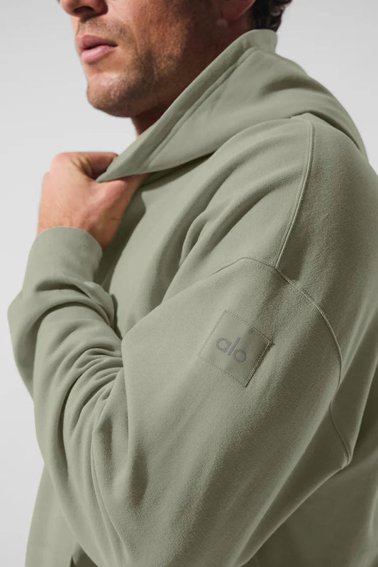 Sudadera con capucha Double Take - Piedra caliza