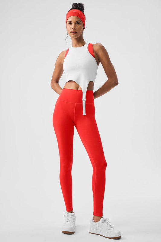Leggings Airlift de cintura alta 7/8 - Pink Summer Crush