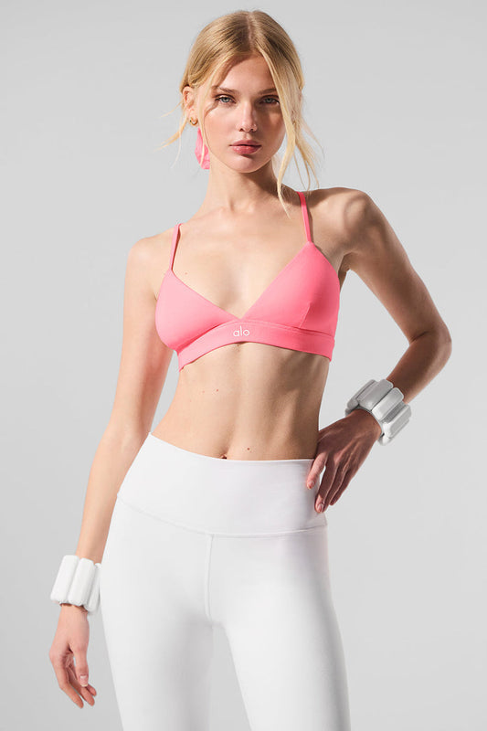 Splendor Bra - Neon Bubblegum/White